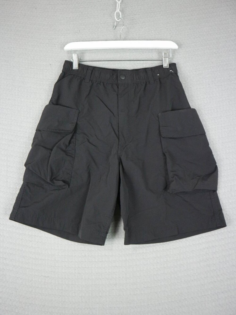 Uniqlo U Parachute Cargo Shorts Men's Size Small S Black